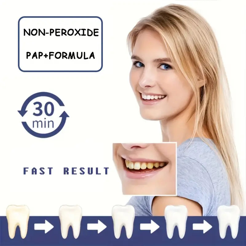 Alluvé™ 9D Teeth Whitening Strips – Professional Home Whitening Kit